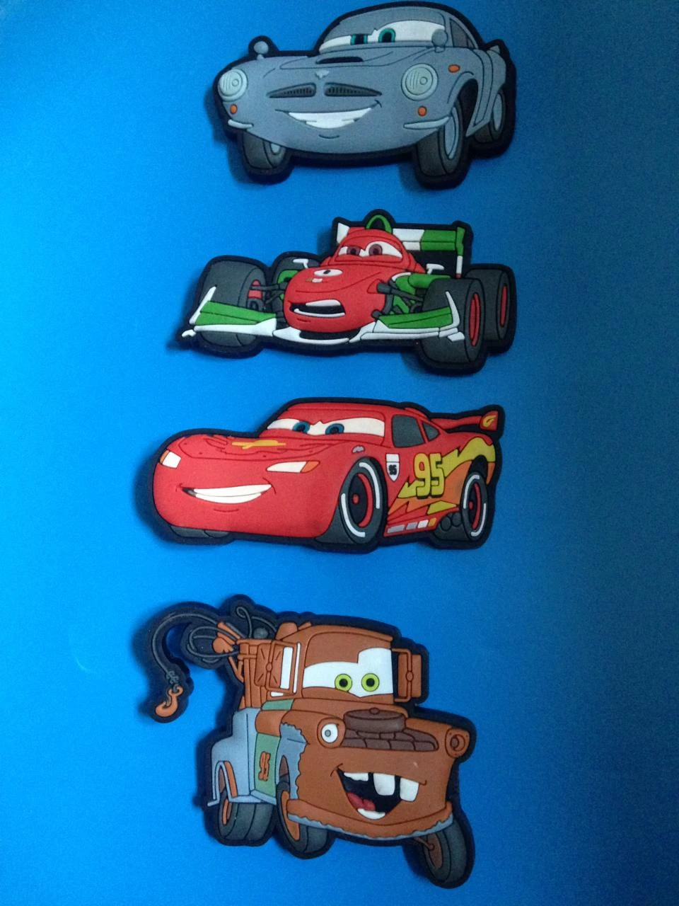 4 minis Magnets disney disneyland paris Cars